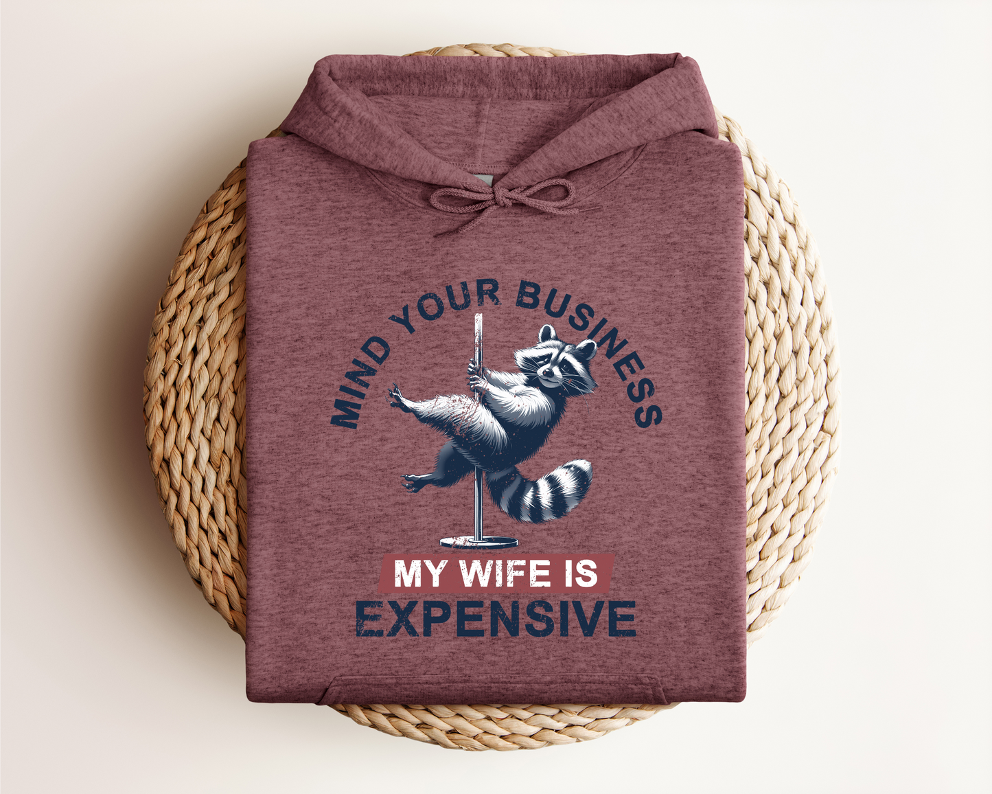 MY WIFE IS EXPENSIVE HOODIE