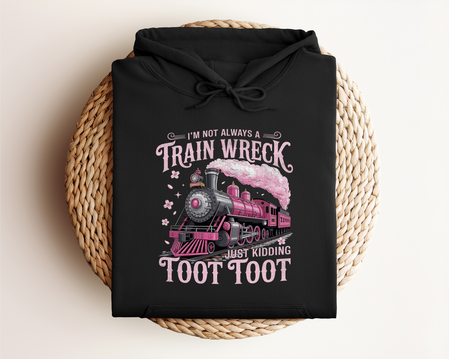 TRAIN WRECK TOOT TOOT HOODIE