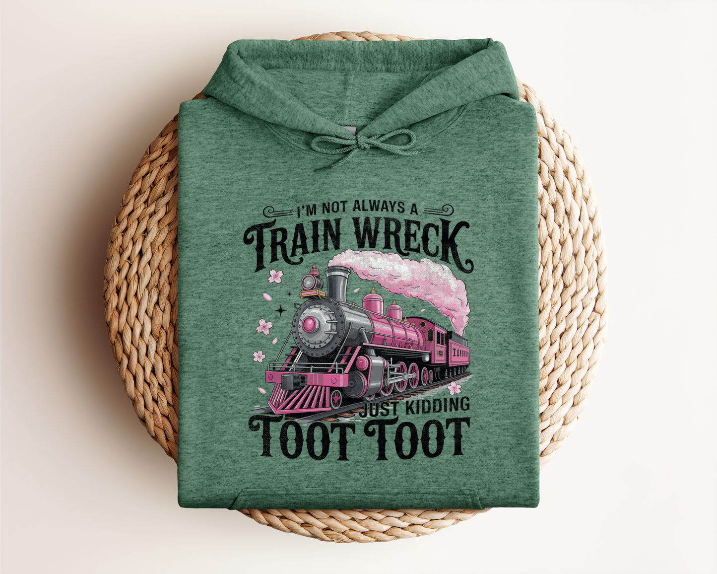 TRAIN WRECK TOOT TOOT HOODIE