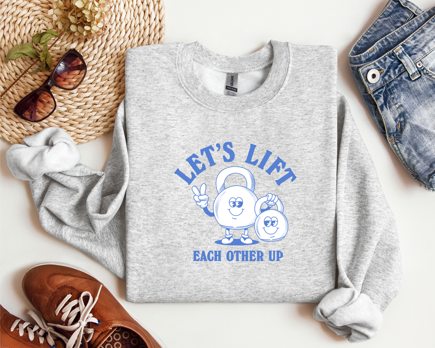 LET'S LIFT EACH OTHER UP SHIRT CREW