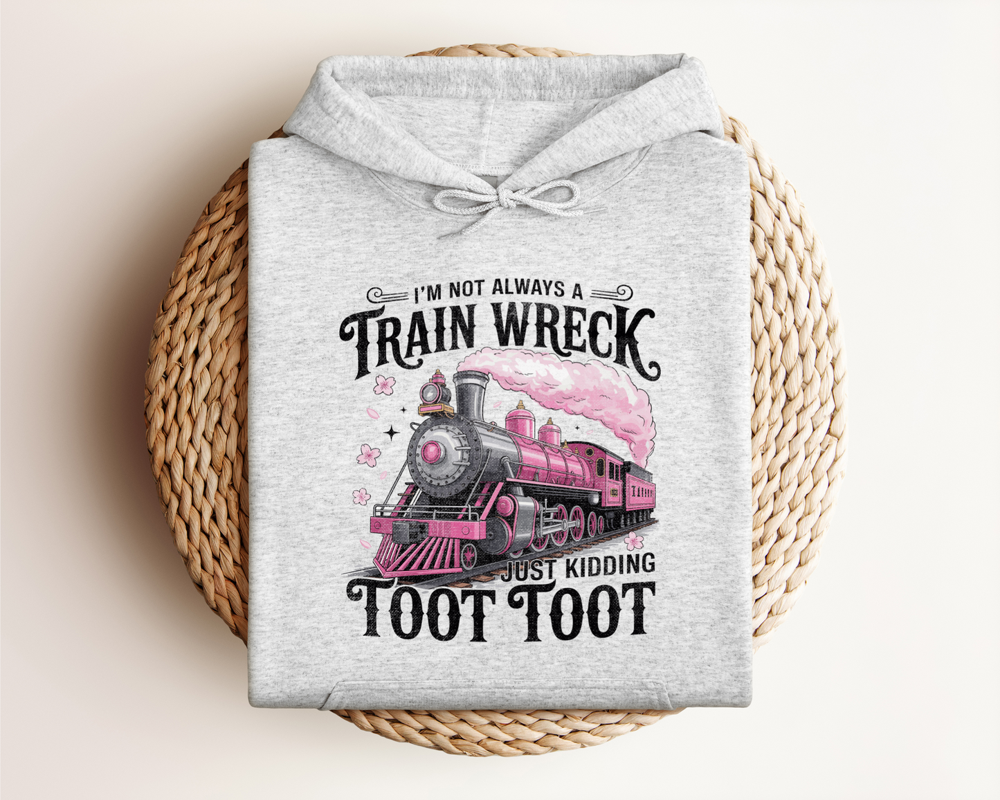 TRAIN WRECK TOOT TOOT HOODIE