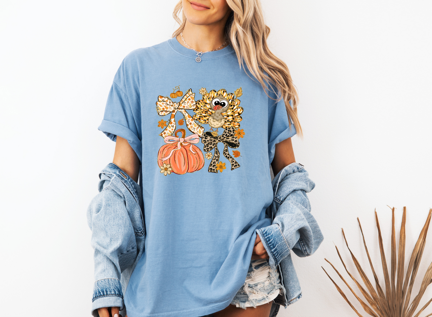 *NEW* THANKSGIVING TURKEY AND PUMPKIN CC SHIRT