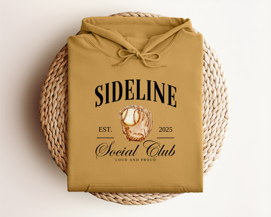 SIDELINE SOCIAL CLUB HOODIE