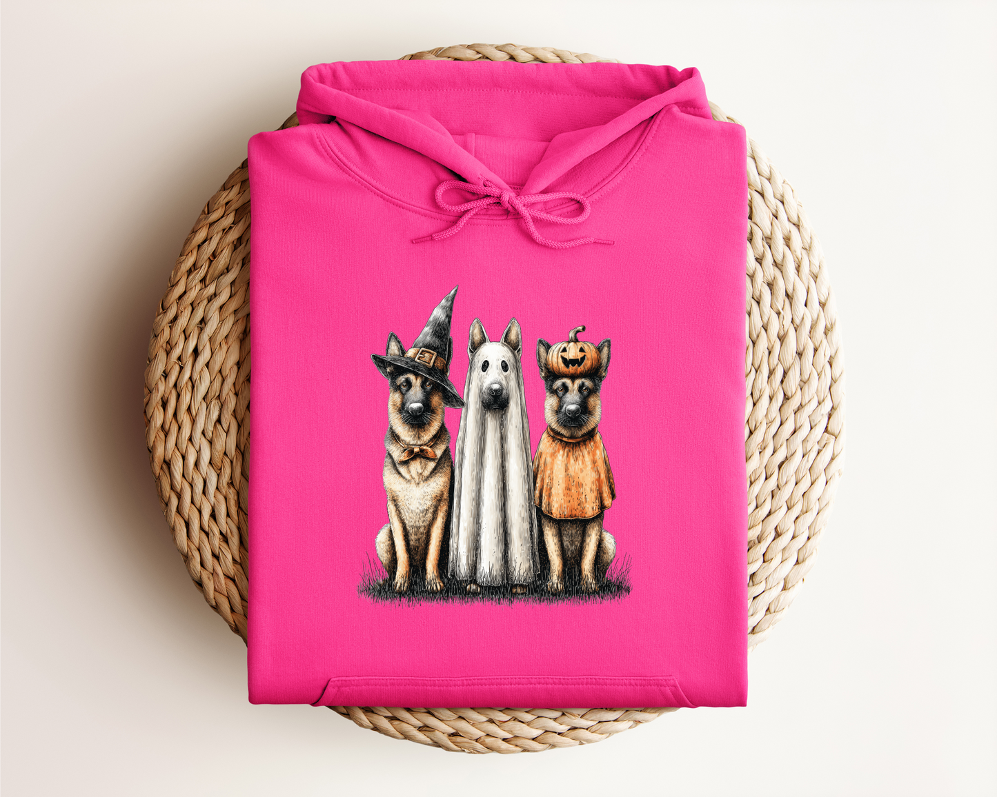 SPOOKY GERMAN SHEPHERD HOODIE