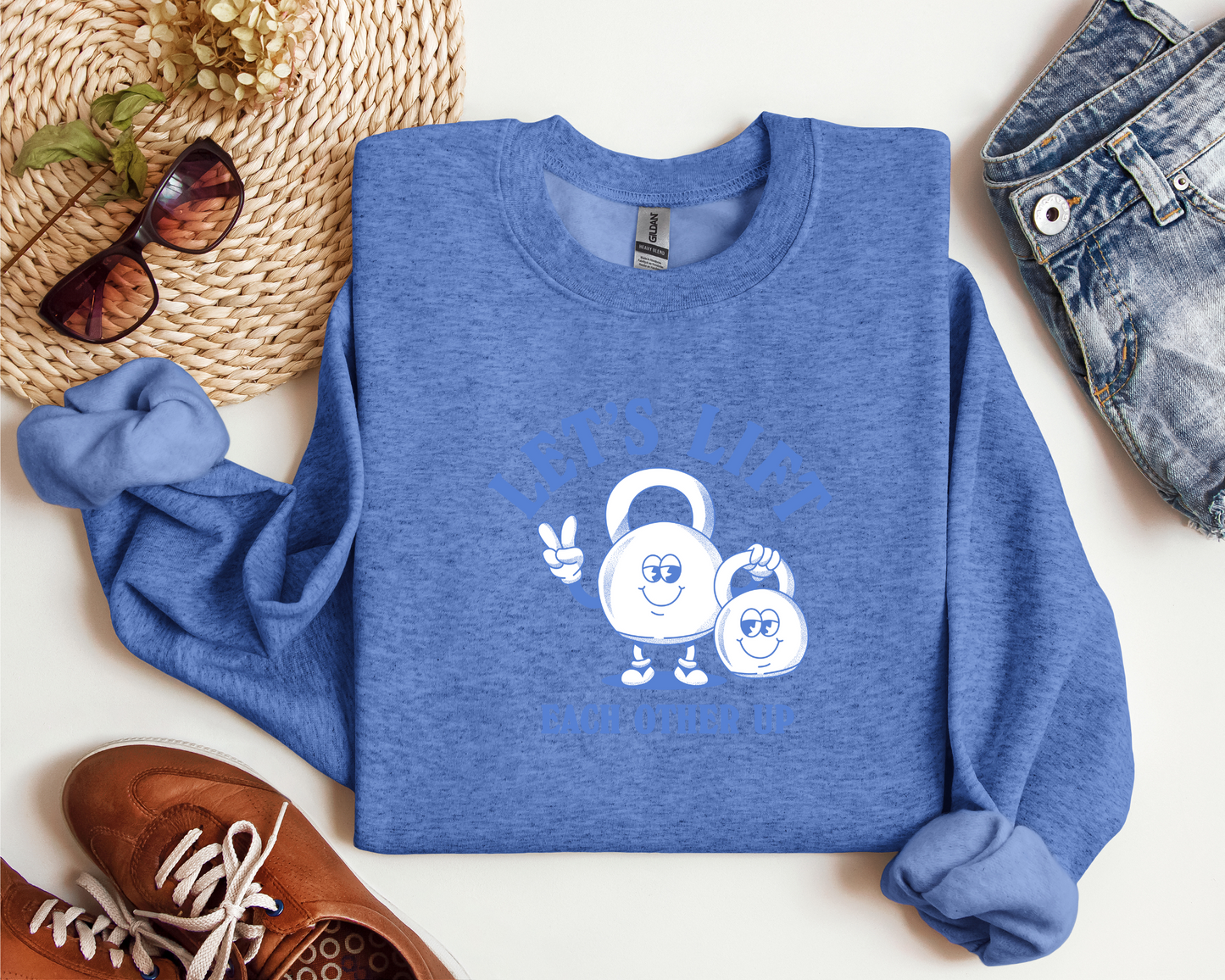 LET'S LIFT EACH OTHER UP SHIRT CREW