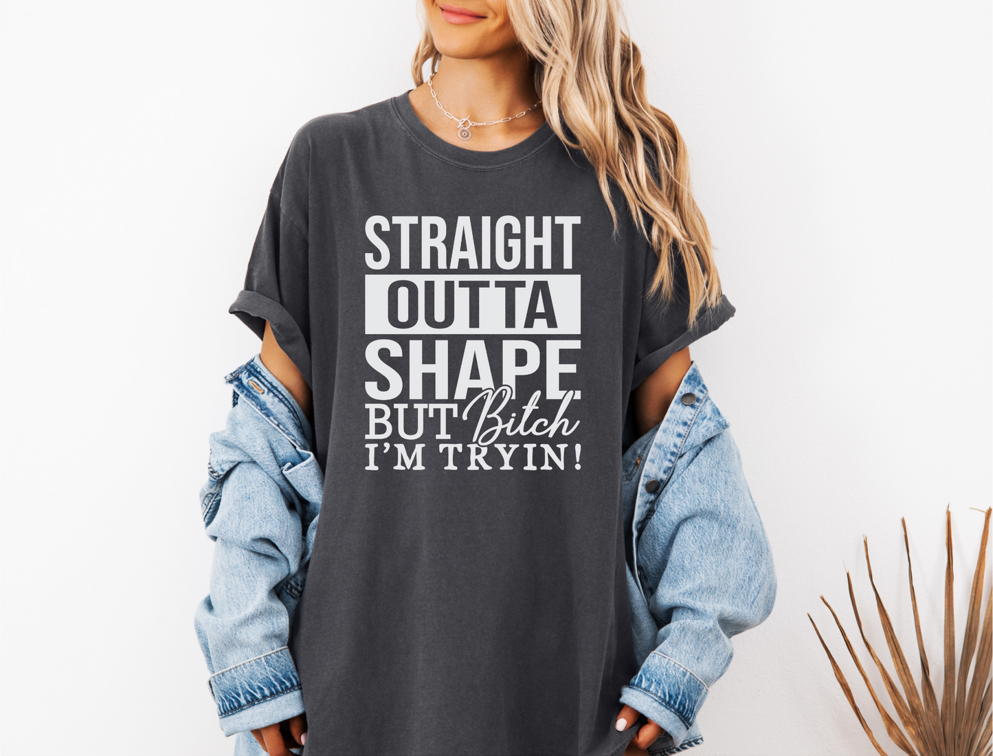 STRAIGHT OUTTA SHAPE CC SHIRT