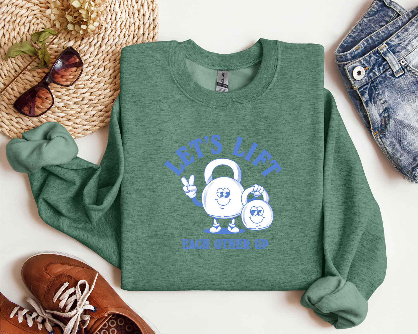 LET'S LIFT EACH OTHER UP SHIRT CREW