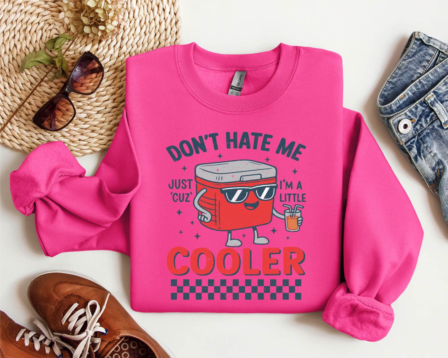 DON'T HATE ME JUST CUZ I'M A LITTLE COOLER CREW