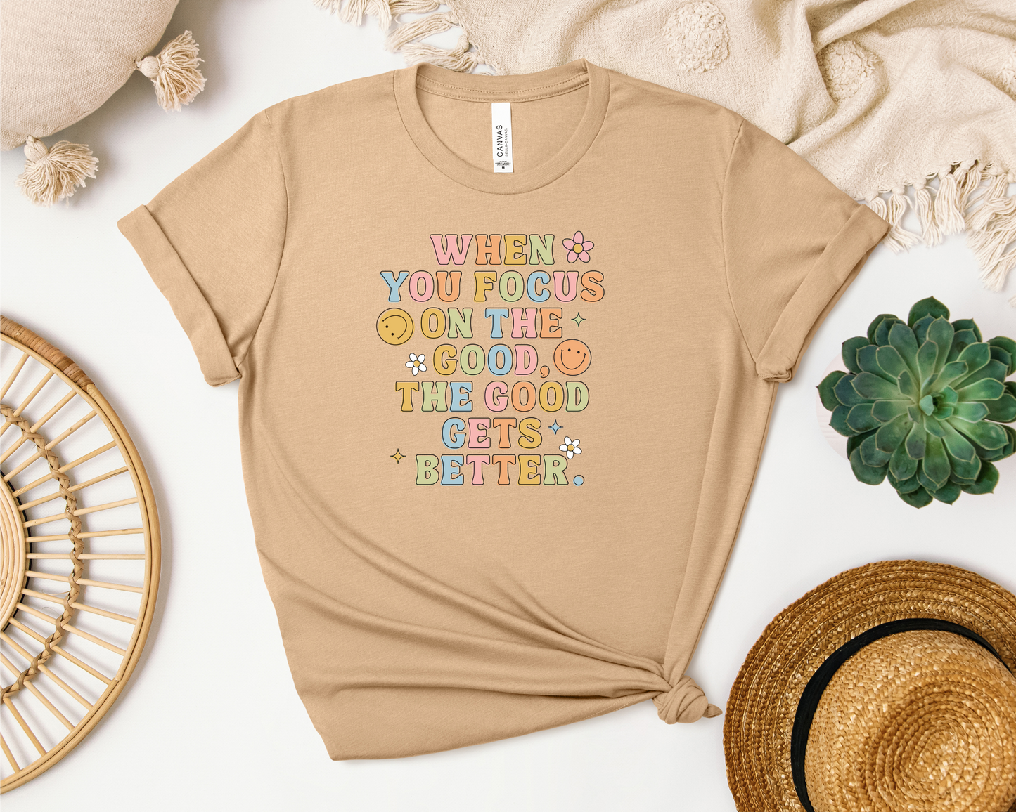 WHEN YOU FOCUS ON THE GOOD SHIRT