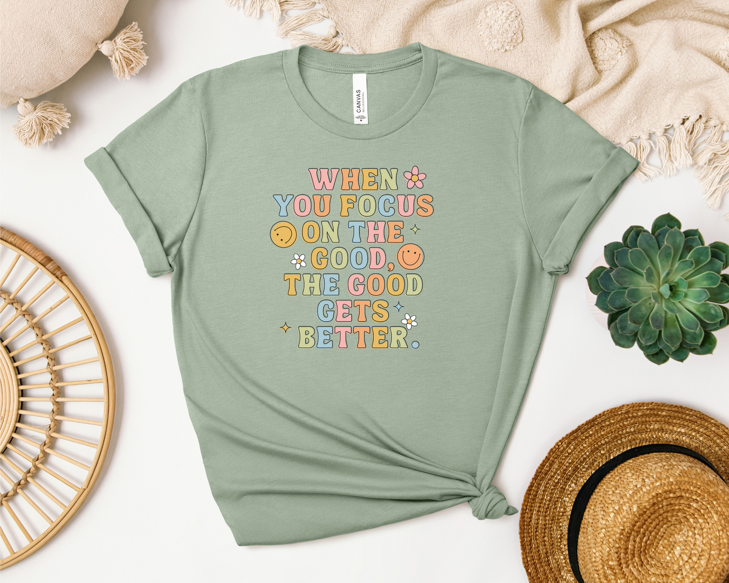 WHEN YOU FOCUS ON THE GOOD SHIRT