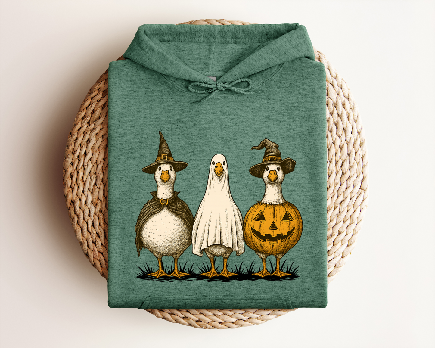 BOO GHOST GOOSE HOODIE