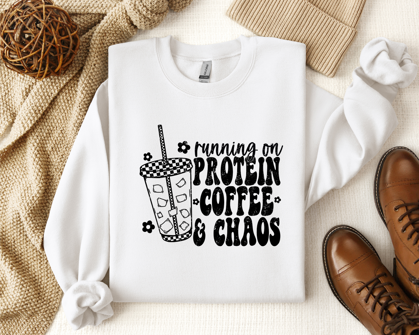 RUNNING ON PROTEIN COFFEE AND CHAOS CREW