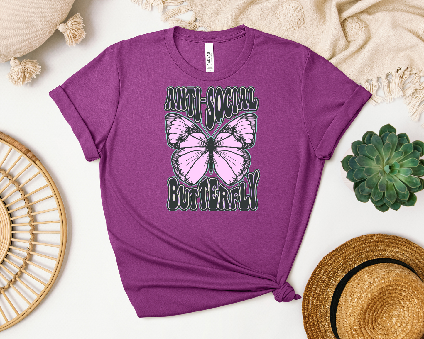ANTI-SOCIAL BUTTERFLY SHIRT
