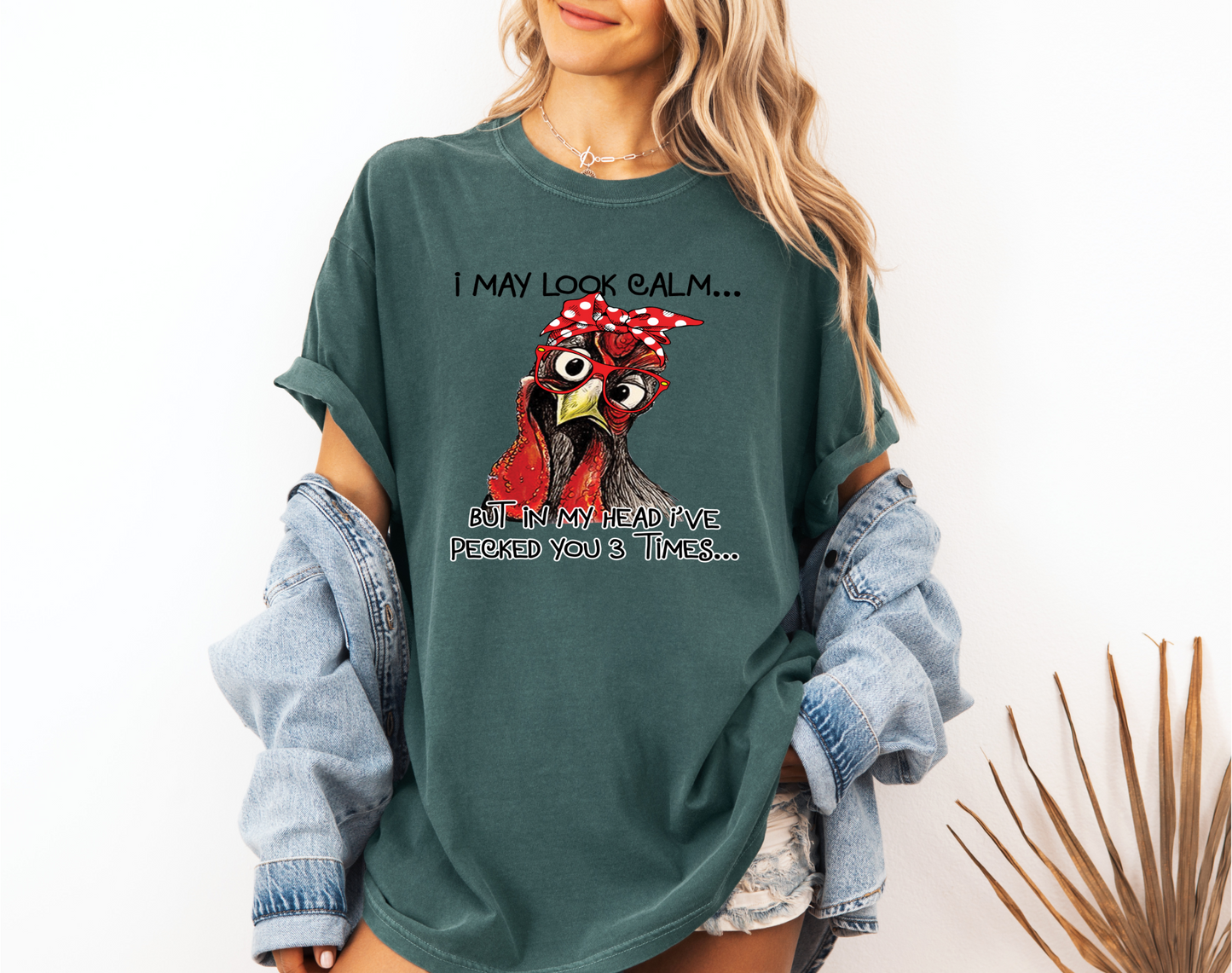 I MAY LOOK CALM CC SHIRT