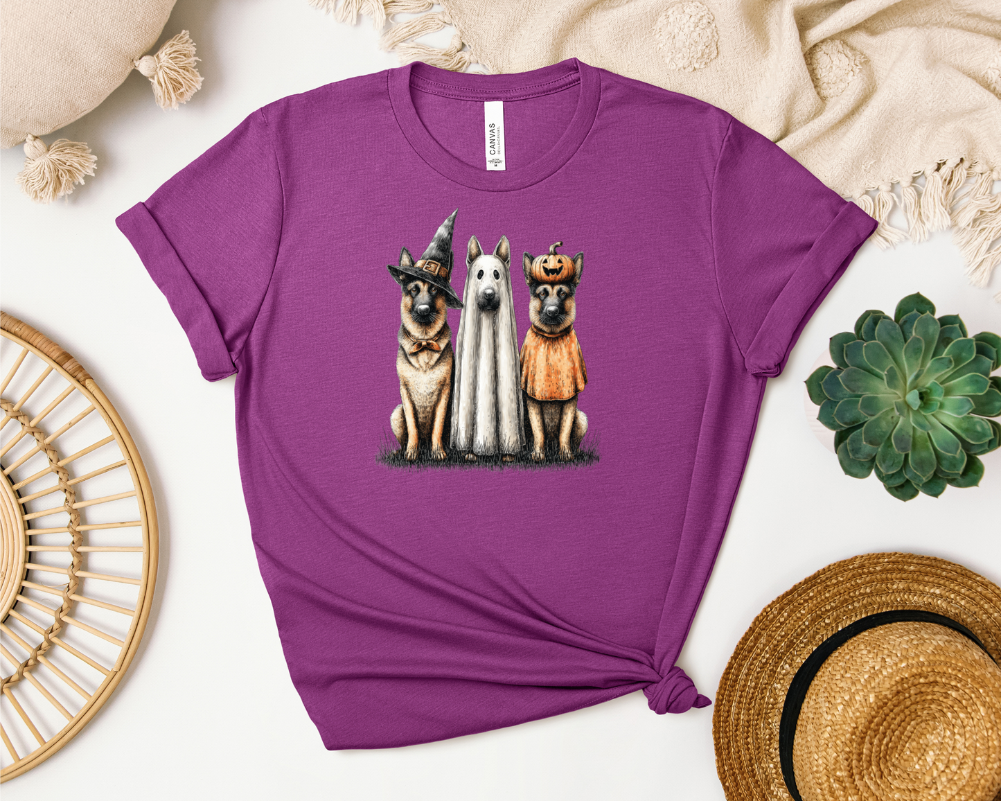 SPOOKY GERMAN SHEPHERD SHIRT
