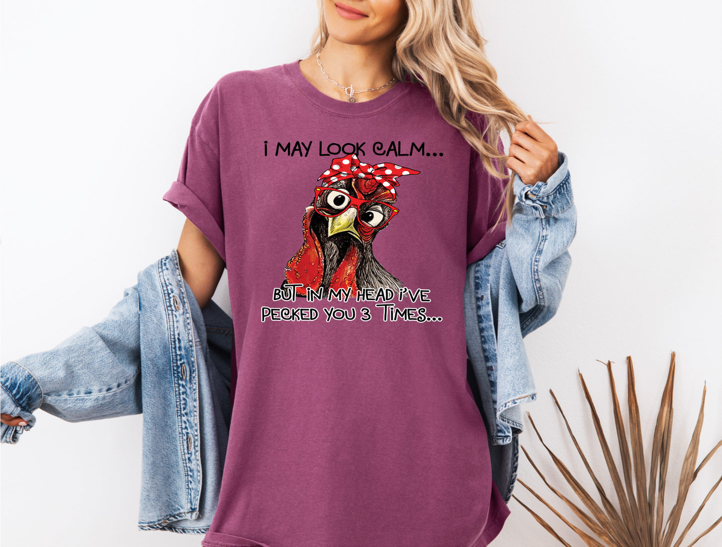 I MAY LOOK CALM CC SHIRT