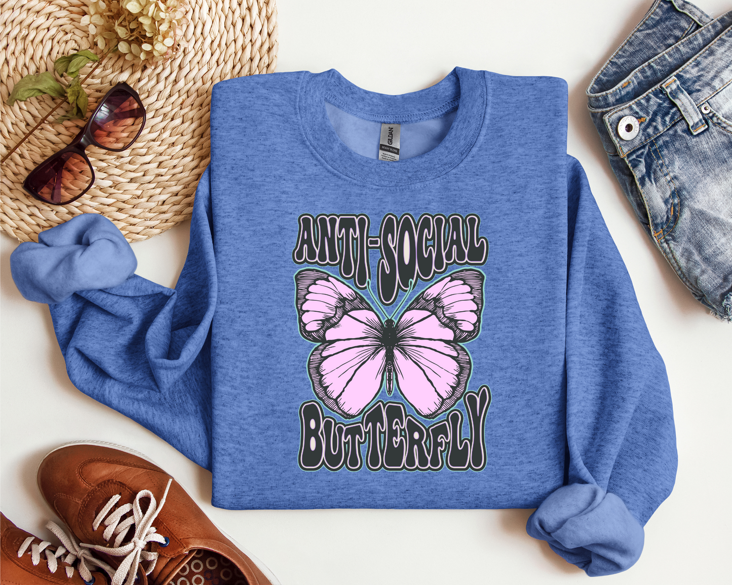 ANTI-SOCIAL BUTTERFLY CREW