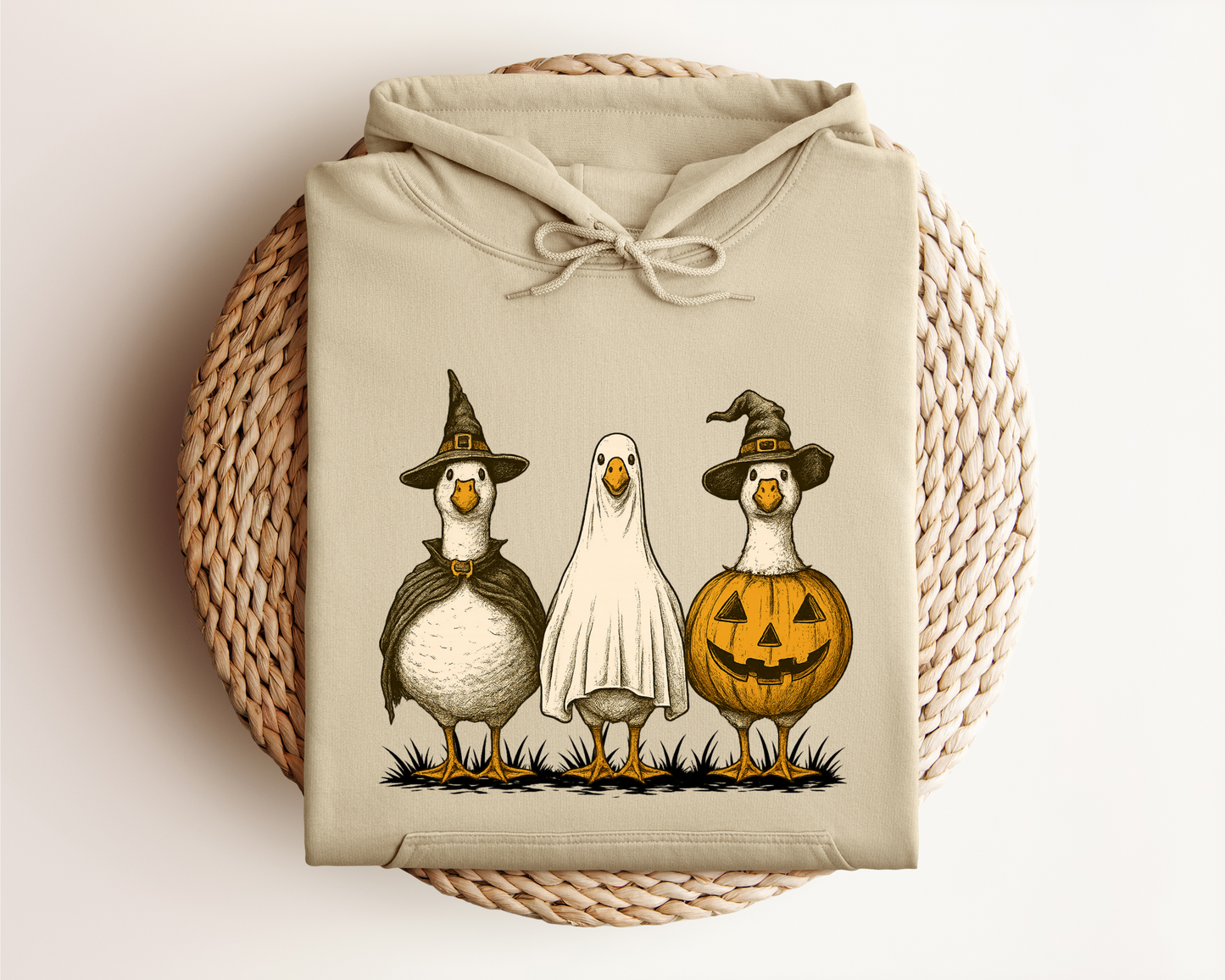 BOO GHOST GOOSE HOODIE