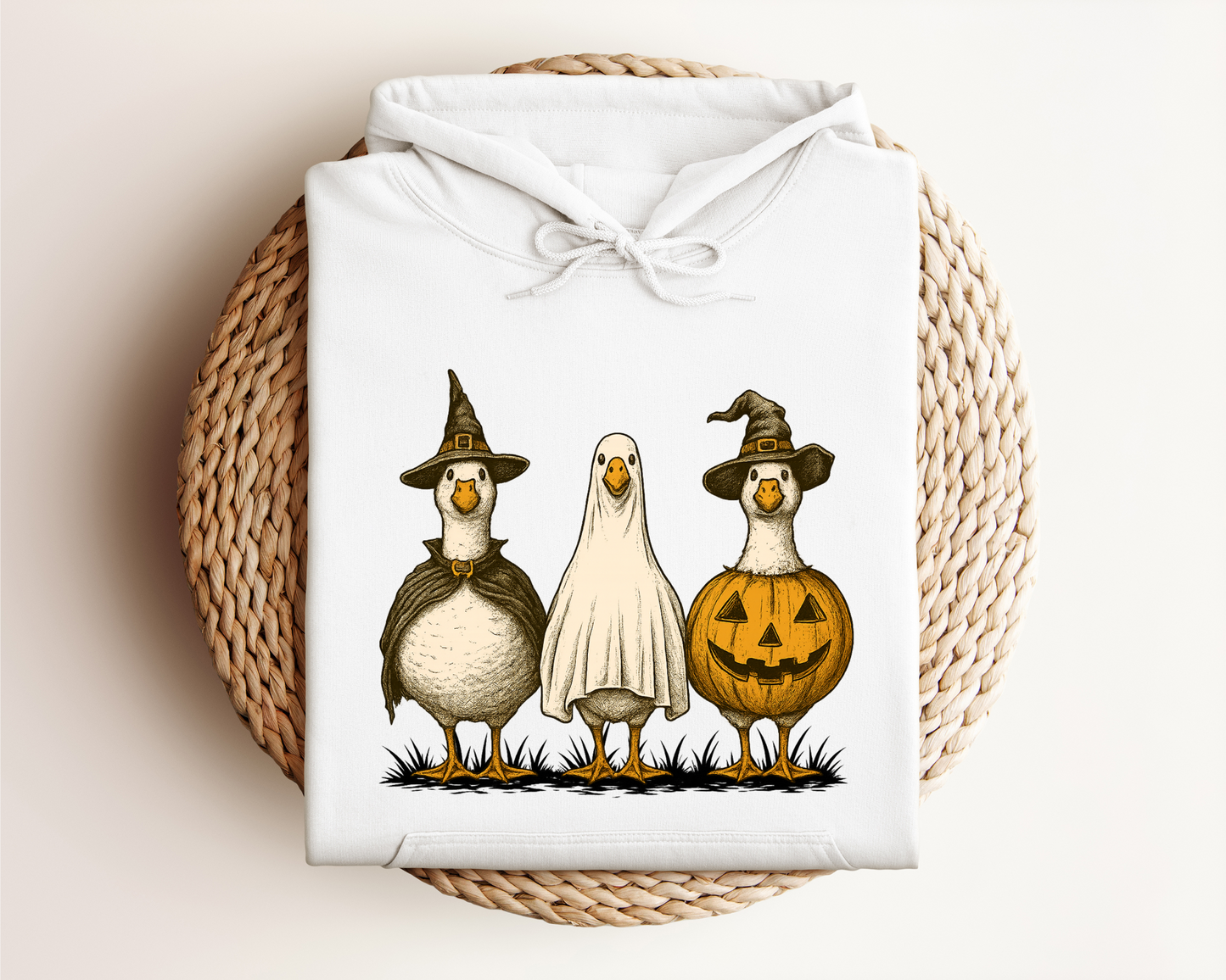BOO GHOST GOOSE HOODIE