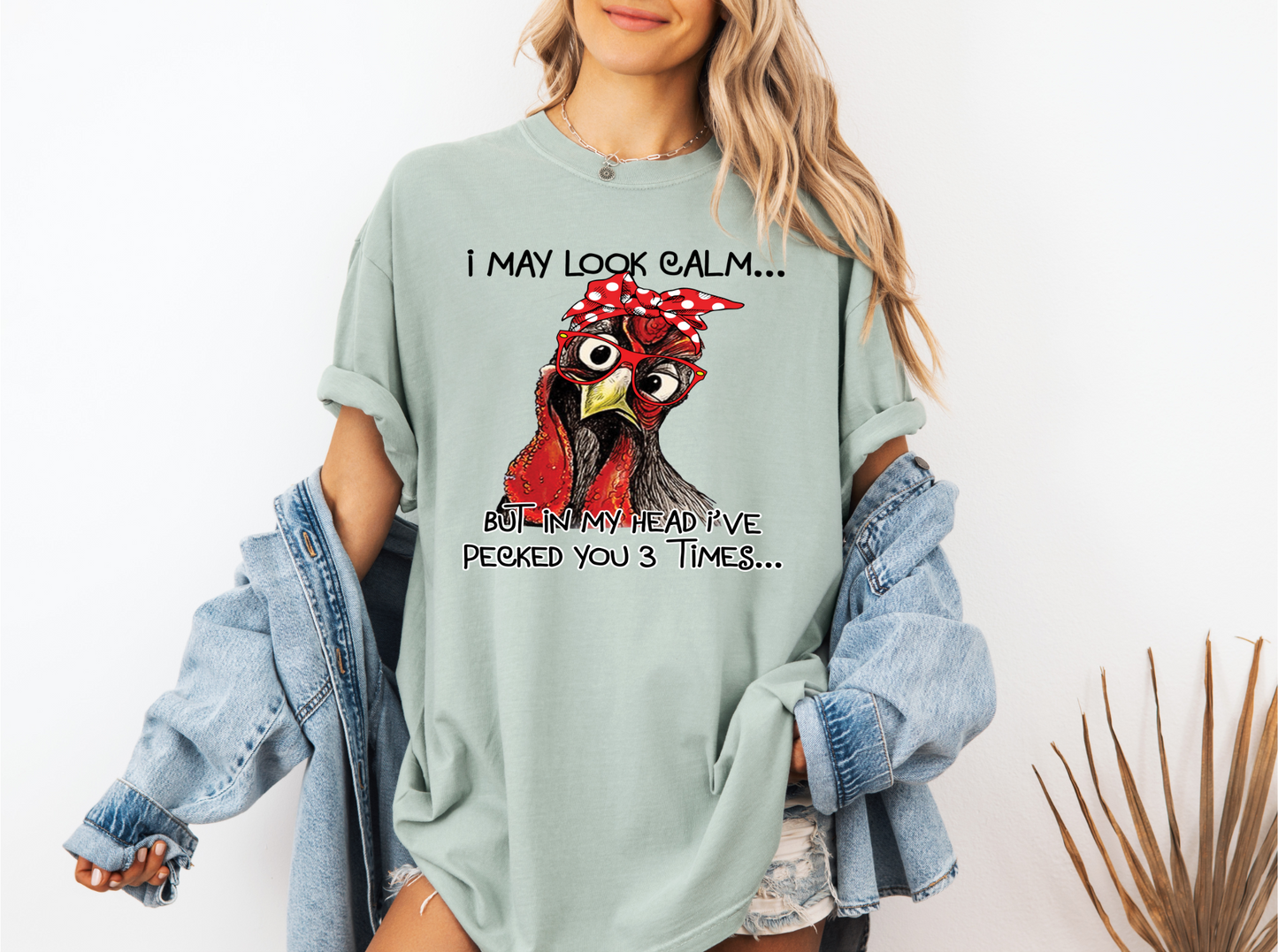 I MAY LOOK CALM CC SHIRT