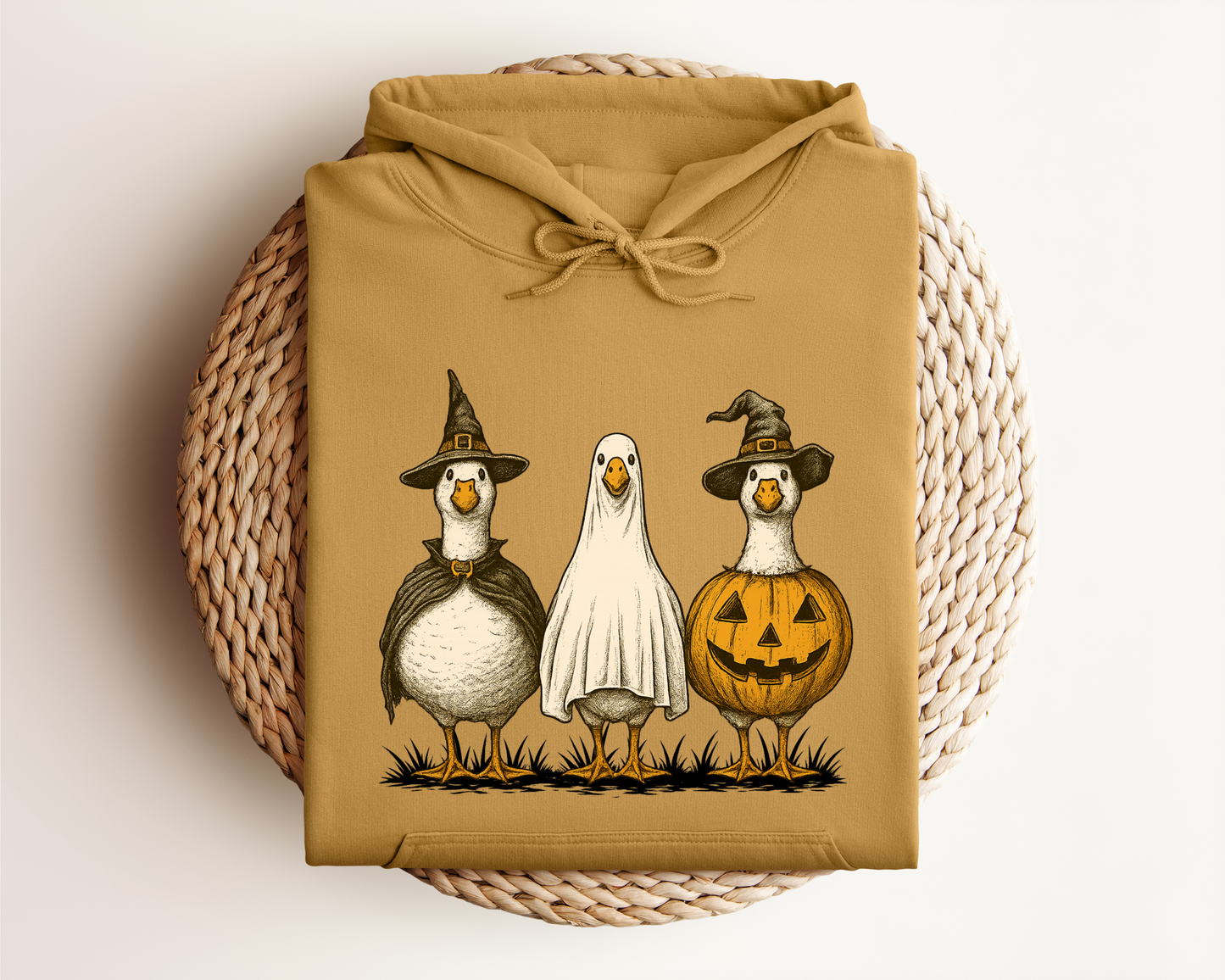 BOO GHOST GOOSE HOODIE