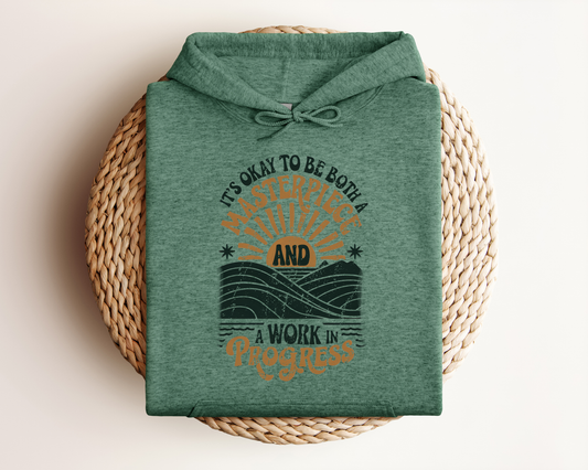 MASTERPIECE AND A WORK IN PROGRESS HOODIE