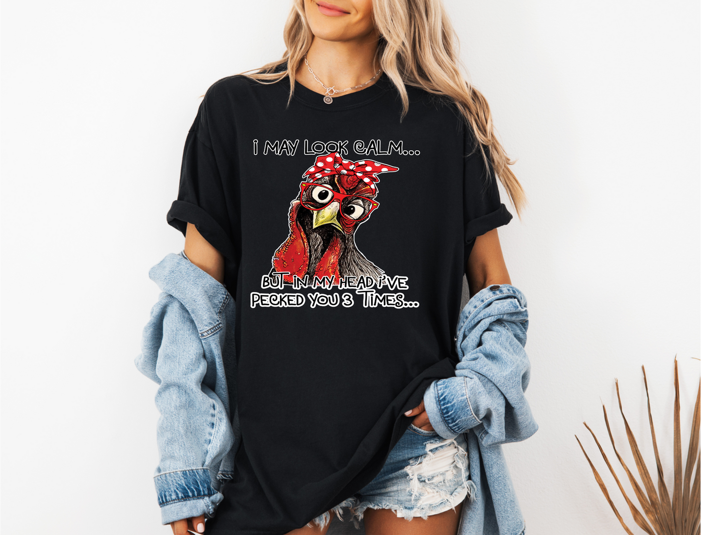 I MAY LOOK CALM CC SHIRT