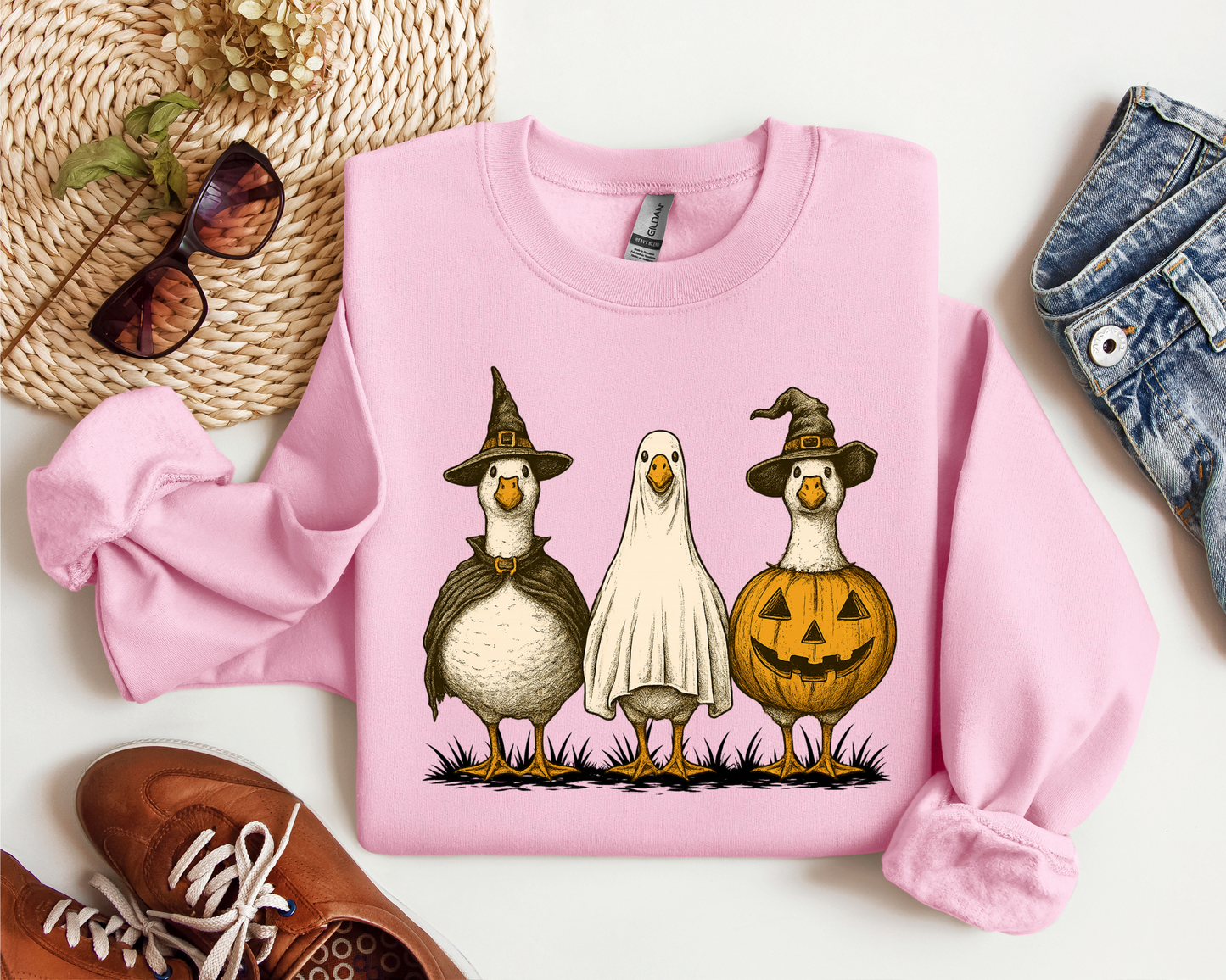 BOO GHOST GOOSE CREW