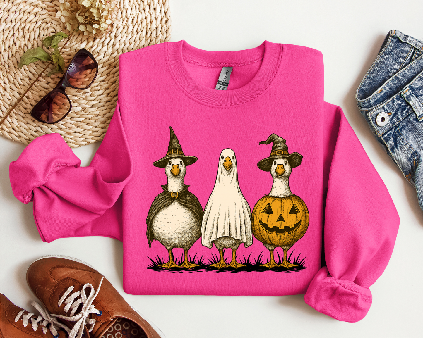 BOO GHOST GOOSE CREW