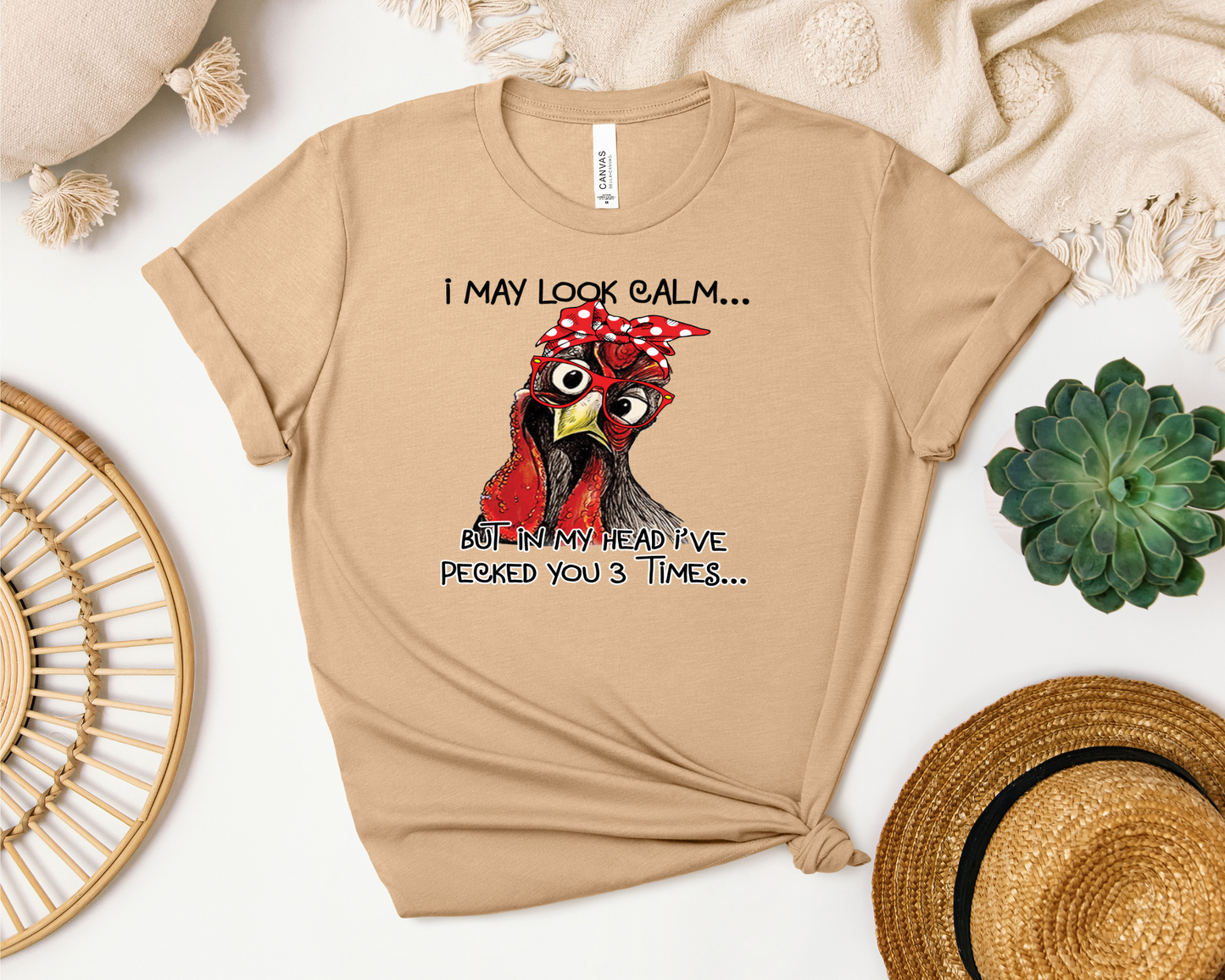 I MAY LOOK CALM SHIRT