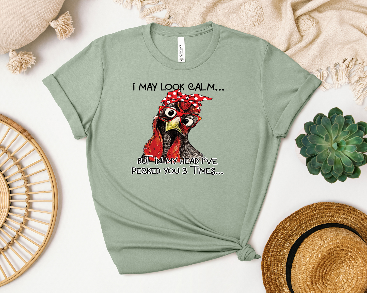 I MAY LOOK CALM SHIRT