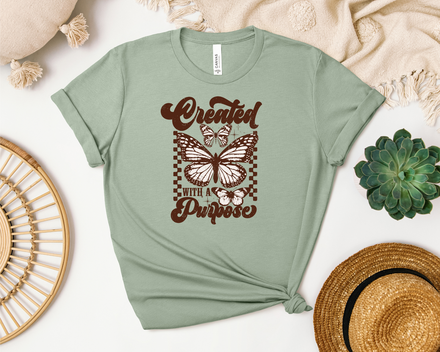 *NEW* CREATED WITH A PURPOSE SHIRT