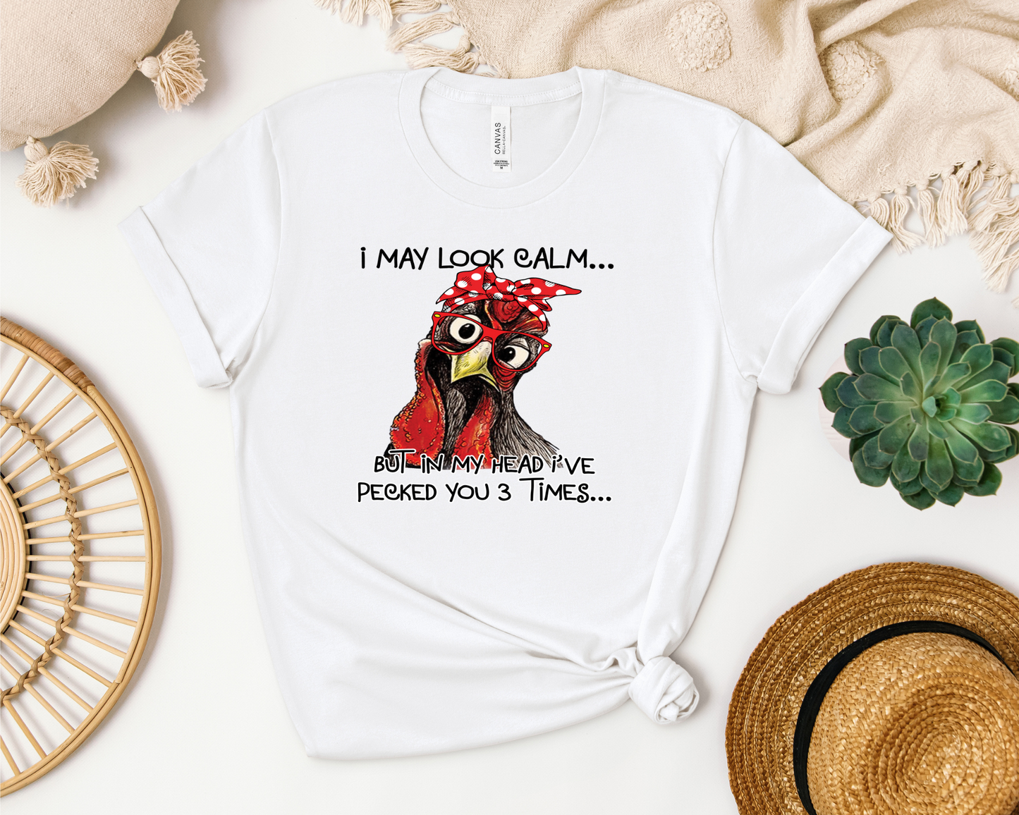 I MAY LOOK CALM SHIRT