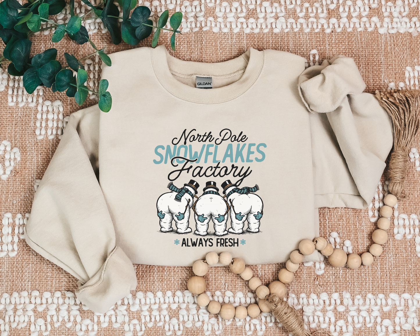 NORTH POLE SNOWFLAKES FACTORY CREW