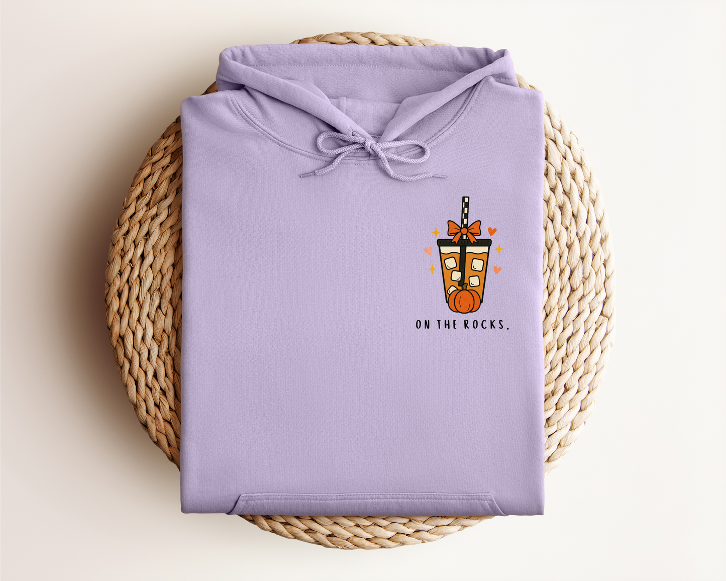 PUMPKIN ON THE ROCKS HOODIE
