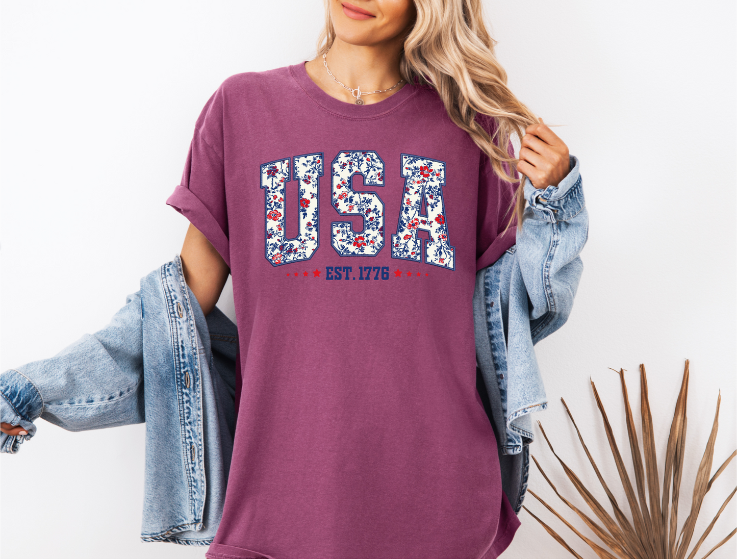 USA Floral CC shirt