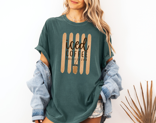 *NEW* ICED COFFEE HALLELUJA CC SHIRT
