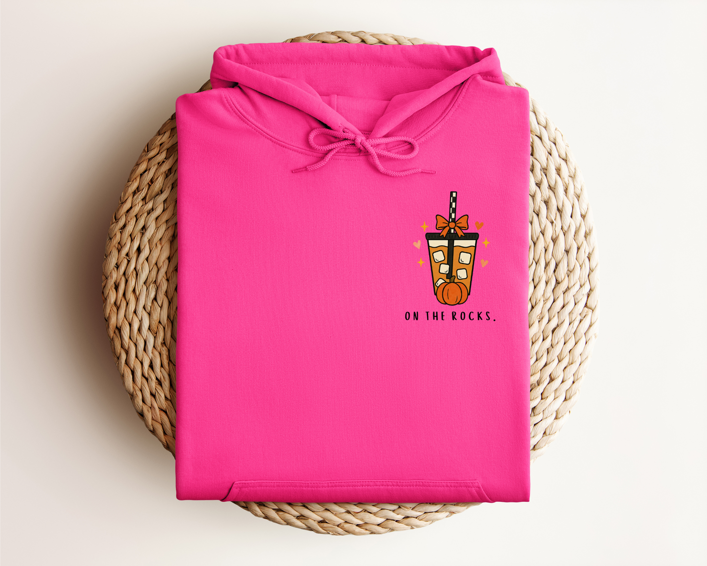 PUMPKIN ON THE ROCKS HOODIE