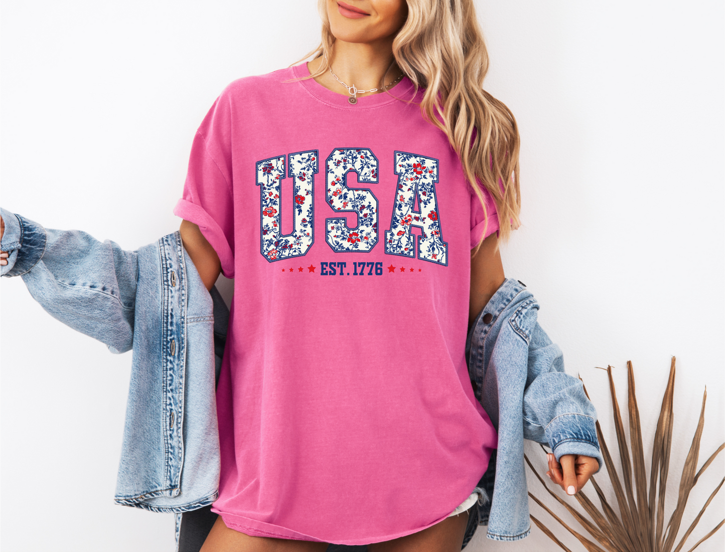 USA Floral CC shirt