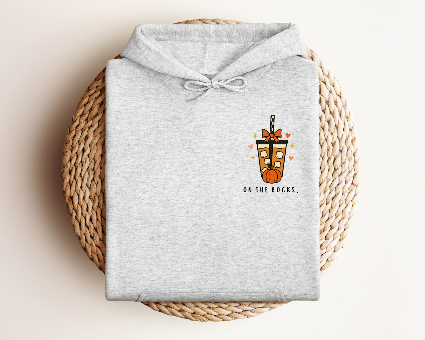 PUMPKIN ON THE ROCKS HOODIE