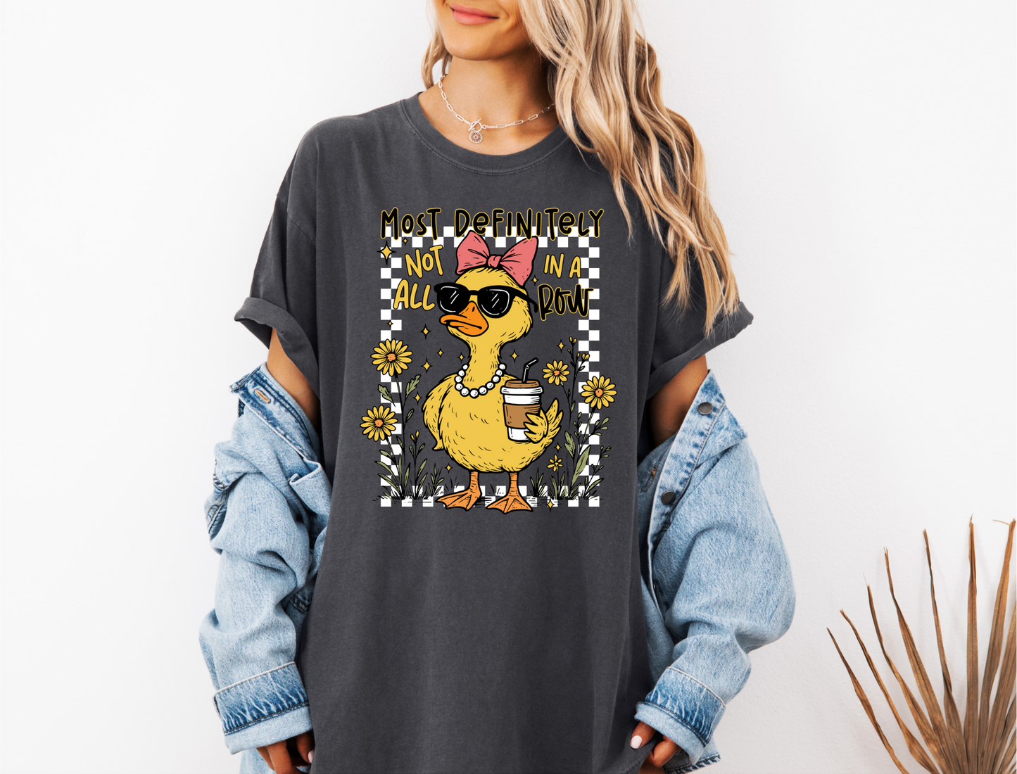 MOST DEFINITELY NOT ALL IN A ROW CC SHIRT