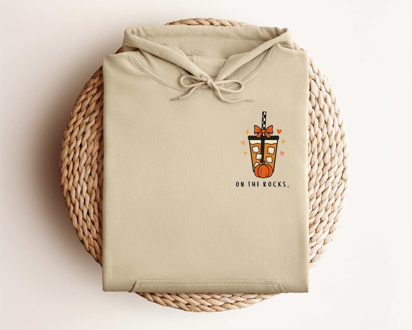 PUMPKIN ON THE ROCKS HOODIE