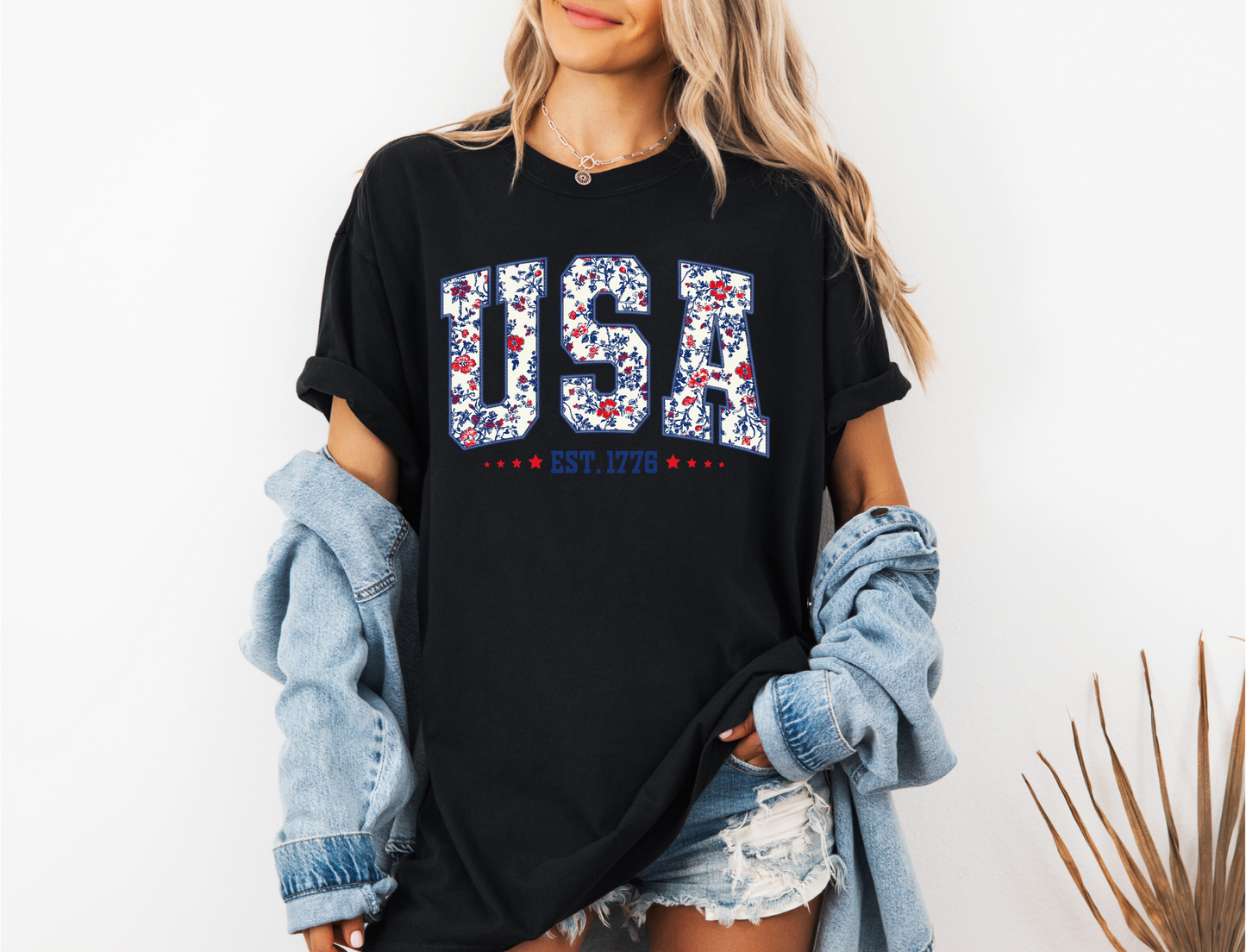 USA Floral CC shirt