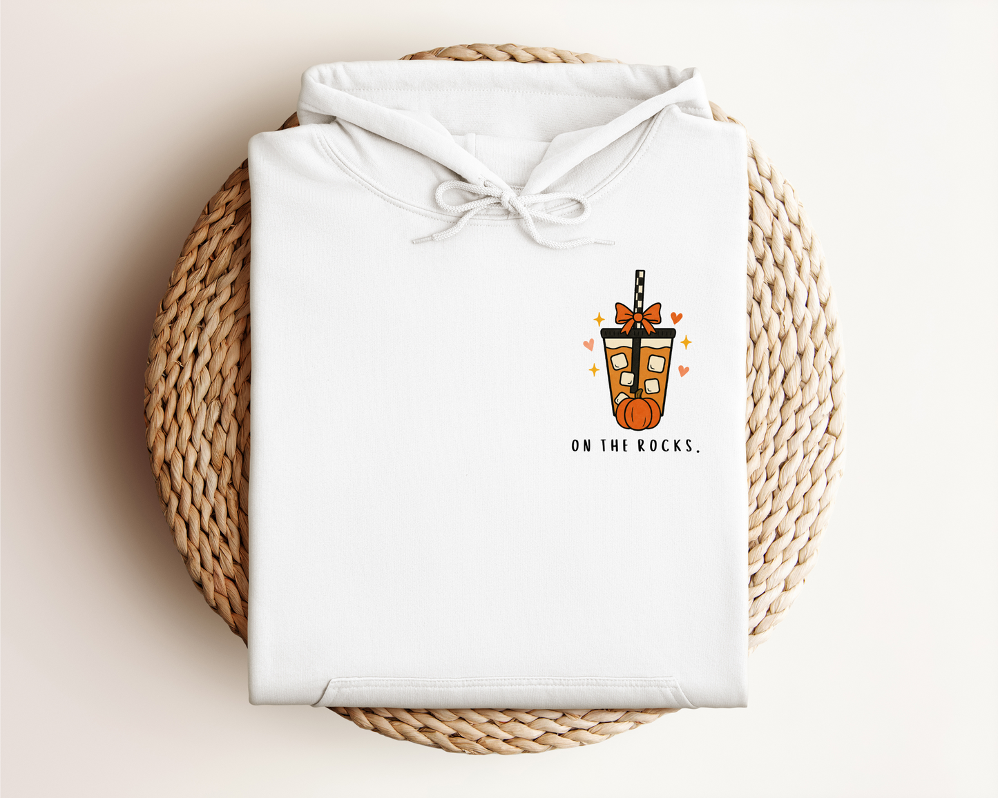 PUMPKIN ON THE ROCKS HOODIE