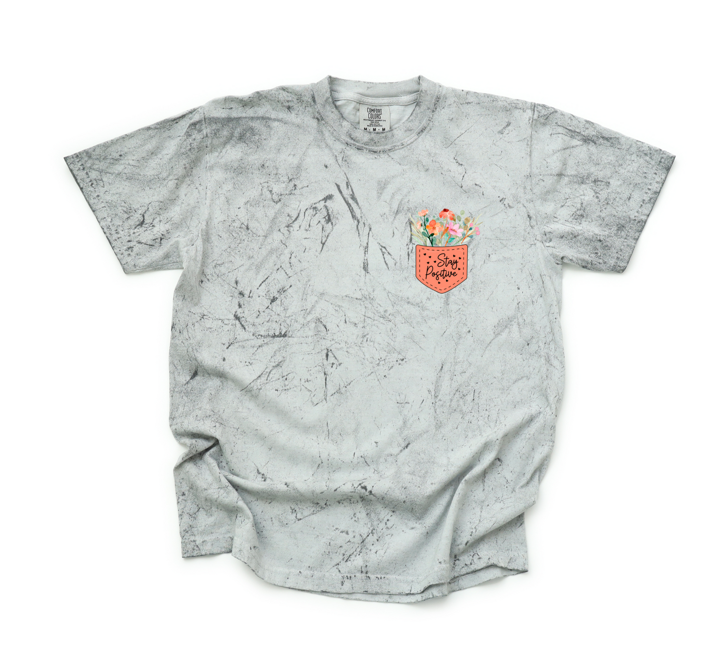 STAY POSITIVE POCKET CC SHIRT