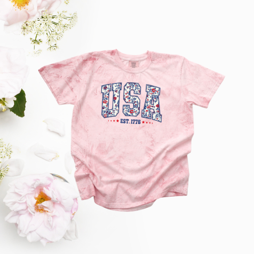 USA Floral CC shirt