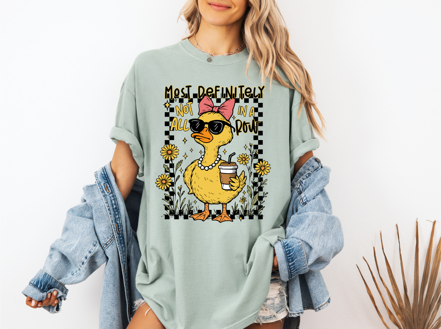 MOST DEFINITELY NOT ALL IN A ROW CC SHIRT