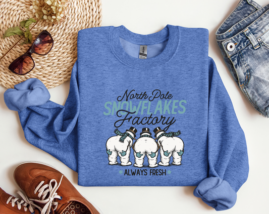 NORTH POLE SNOWFLAKES FACTORY CREW