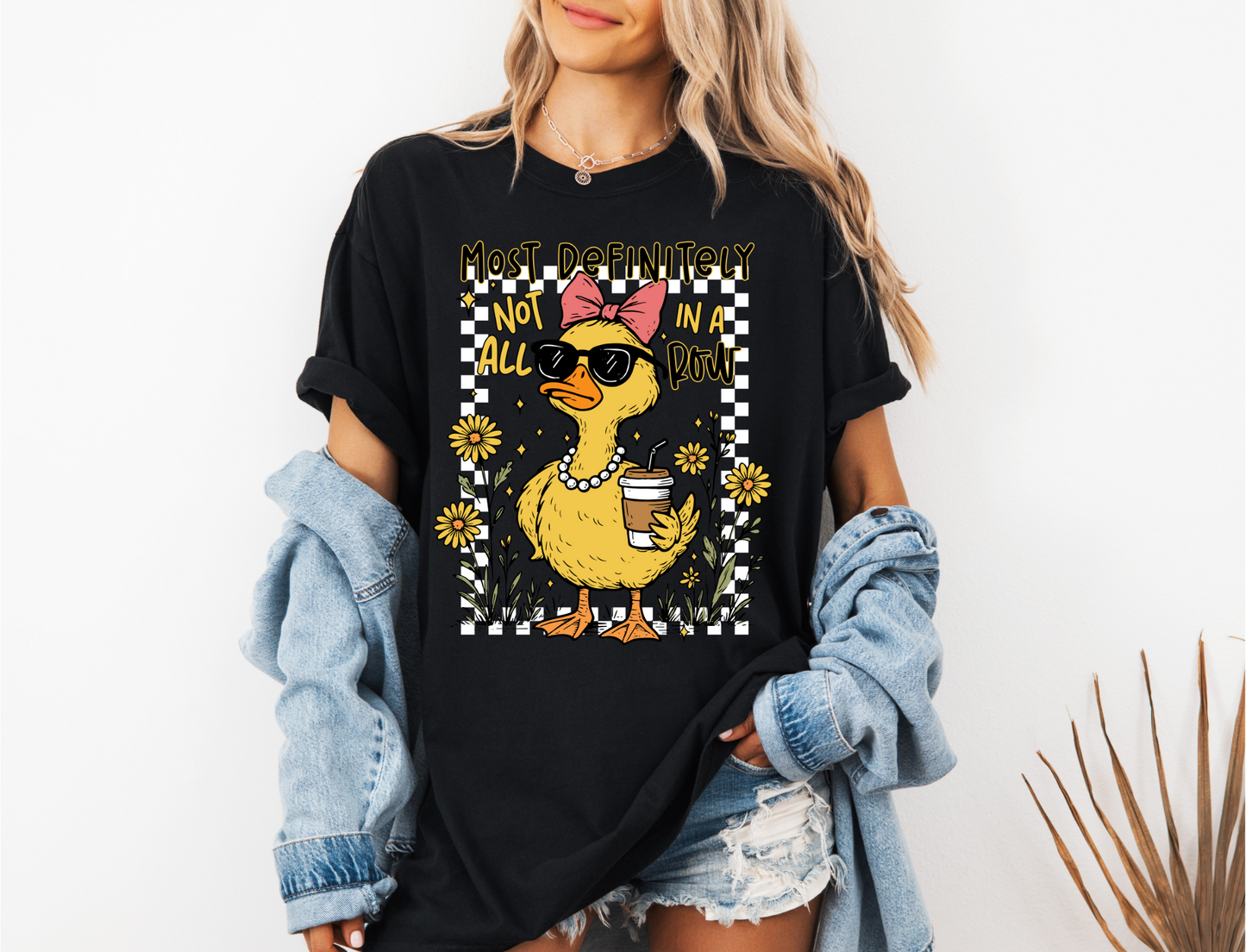 MOST DEFINITELY NOT ALL IN A ROW CC SHIRT