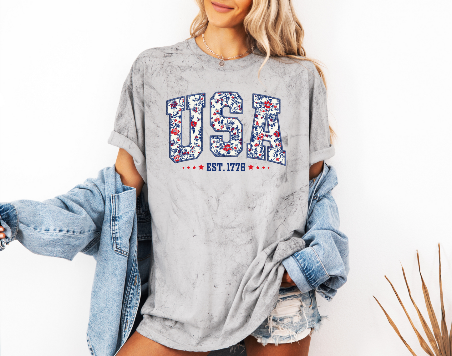 USA Floral CC shirt
